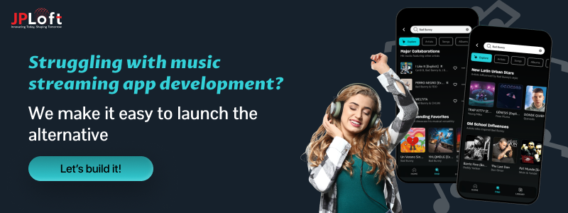 Develop an App like Amazon Music CTA